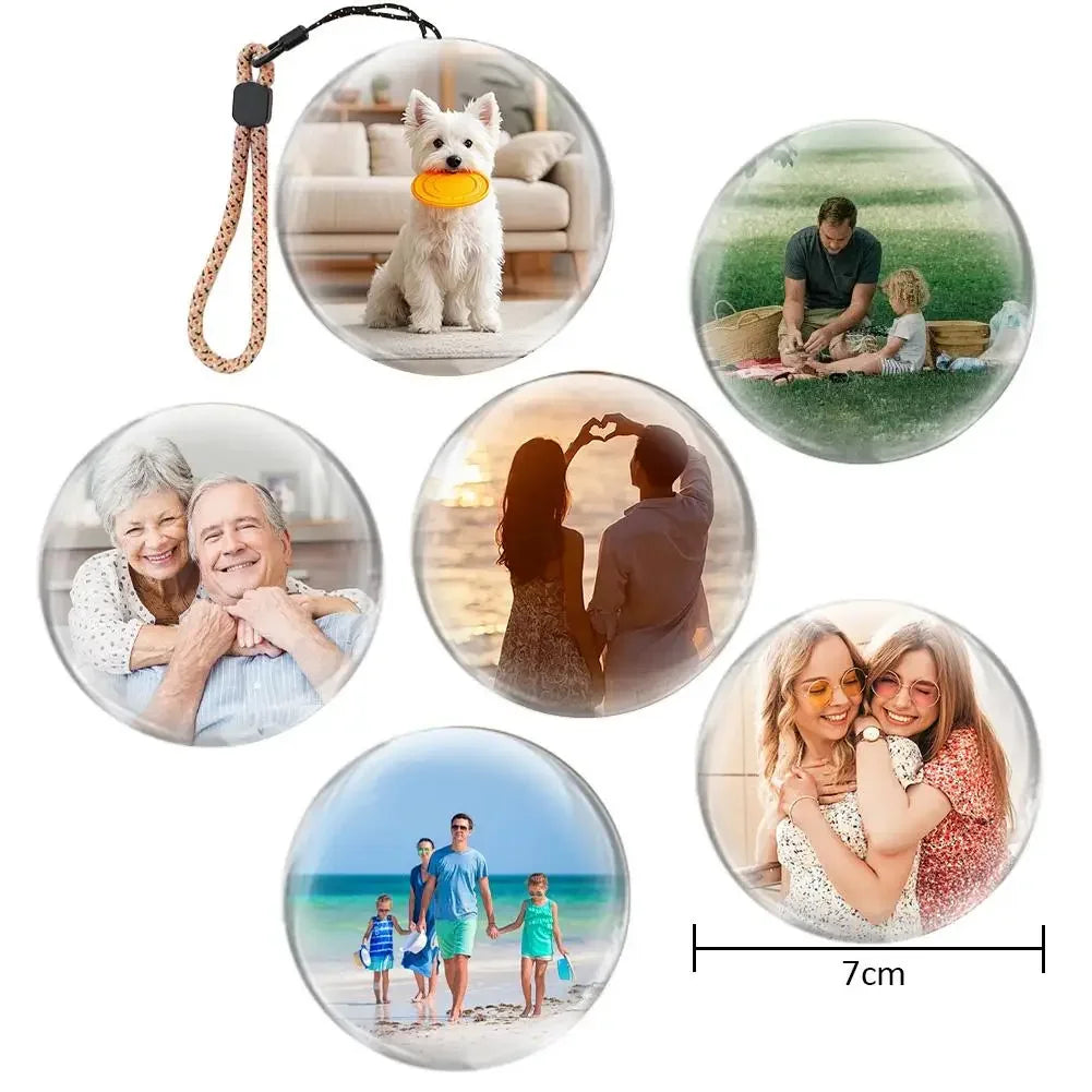 Memory Video Crystal Ball Art Glass Ball Lamp Spherical Pixel Display 2.7 Inchs Screen 4GB Videos Player for Wedding/Anniversary